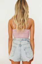 Load image into Gallery viewer, By The Pool Tie Front Cami // Pink
