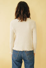 Load image into Gallery viewer, In The Desert Button Front Knit Top // Natural
