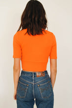 Load image into Gallery viewer, It&#39;s Good To Be Kind Ribbed Top // Orange
