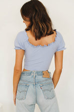 Load image into Gallery viewer, Nala Tie Front Top // Lake

