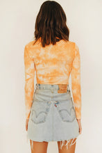 Load image into Gallery viewer, Fresh Look Tie Dye Top // Orange
