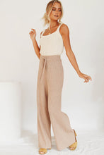Load image into Gallery viewer, Call Me Ribbed Knit Pants // Mocha
