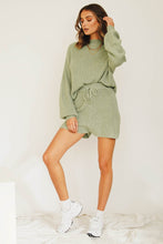 Load image into Gallery viewer, Italian Vibes Knit Top // Sage
