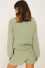 Load image into Gallery viewer, Italian Vibes Knit Top // Sage
