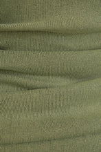 Load image into Gallery viewer, Chase The City Drawstring Mini Dress // Sage
