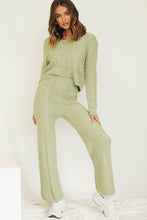 Load image into Gallery viewer, Beauty Genius Knit Set // Sage
