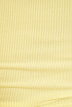 Load image into Gallery viewer, Day Dreamer Ribbed Top // Lemon
