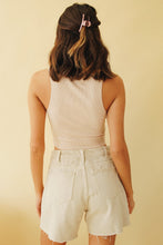 Load image into Gallery viewer, Must Have Ribbed Top // Natural

