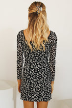 Load image into Gallery viewer, Italian Wine Mesh Mini Dress // Floral
