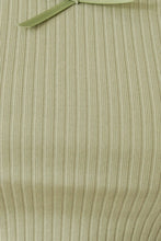 Load image into Gallery viewer, Les Mémoires Ribbed Top // Sage
