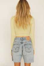 Load image into Gallery viewer, Beauty Rules Ruched Top // Lemon
