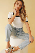 Load image into Gallery viewer, Her Style Ribbed Knit Top // White
