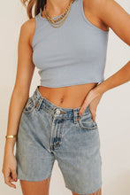 Load image into Gallery viewer, Act The Part Ribbed Top // Lake
