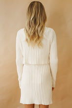 Load image into Gallery viewer, Italian Postcards Knit Mini Skirt // Cream
