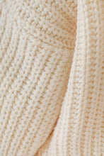 Load image into Gallery viewer, Morning Rain Button Front Knit Cardigan // Cream
