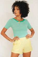 Load image into Gallery viewer, Cali Summer Knit Top // Green
