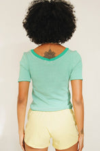 Load image into Gallery viewer, Cali Summer Knit Top // Green
