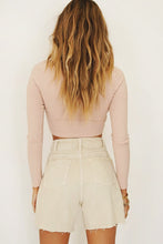 Load image into Gallery viewer, Latest Muse Drawstring Top // Nude
