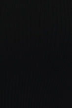 Load image into Gallery viewer, Born In The 80&#39;s Zip Front Knit Top // Black
