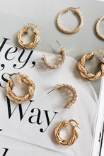 Load image into Gallery viewer, Fashion Events Hoops
