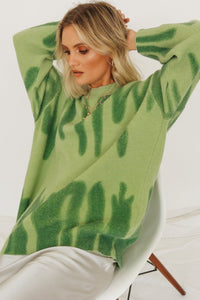 Along The Sidewalk Knit // Green